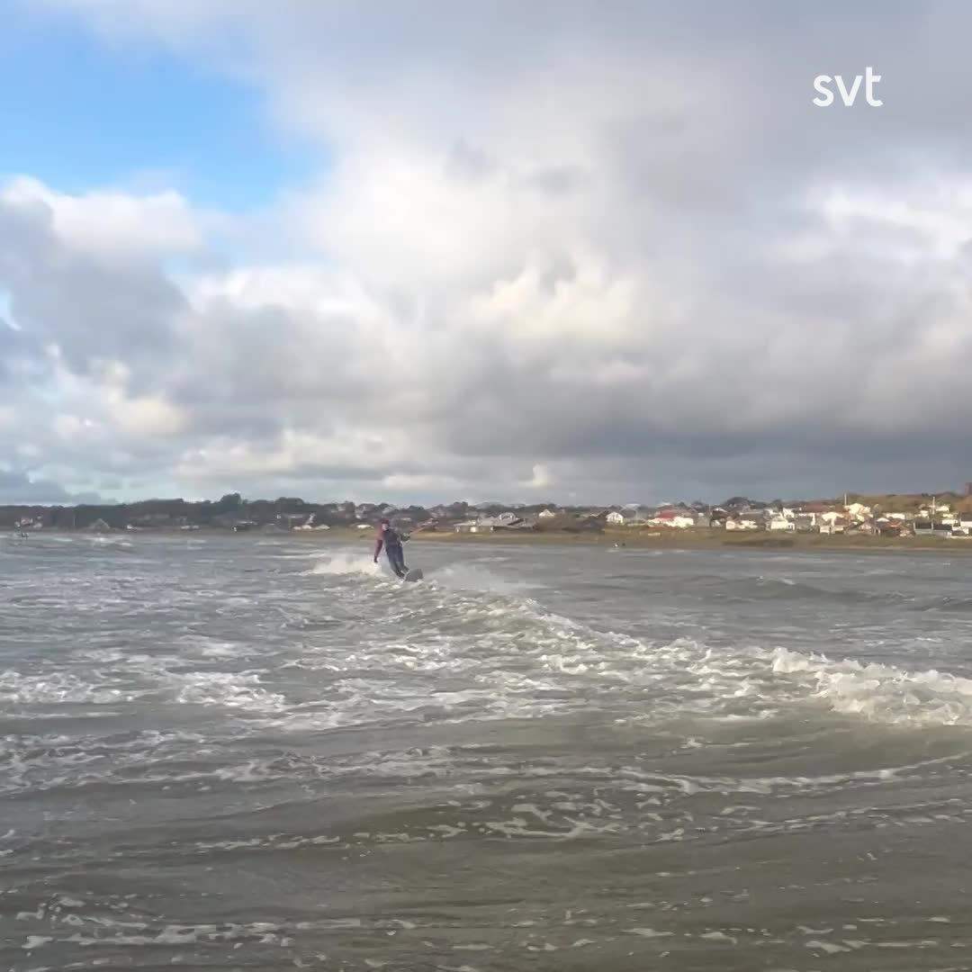 Caroline från Karlstad ensam svensk i världscupen i kite-surfning